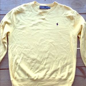 Polo crew neck sweatshirt
